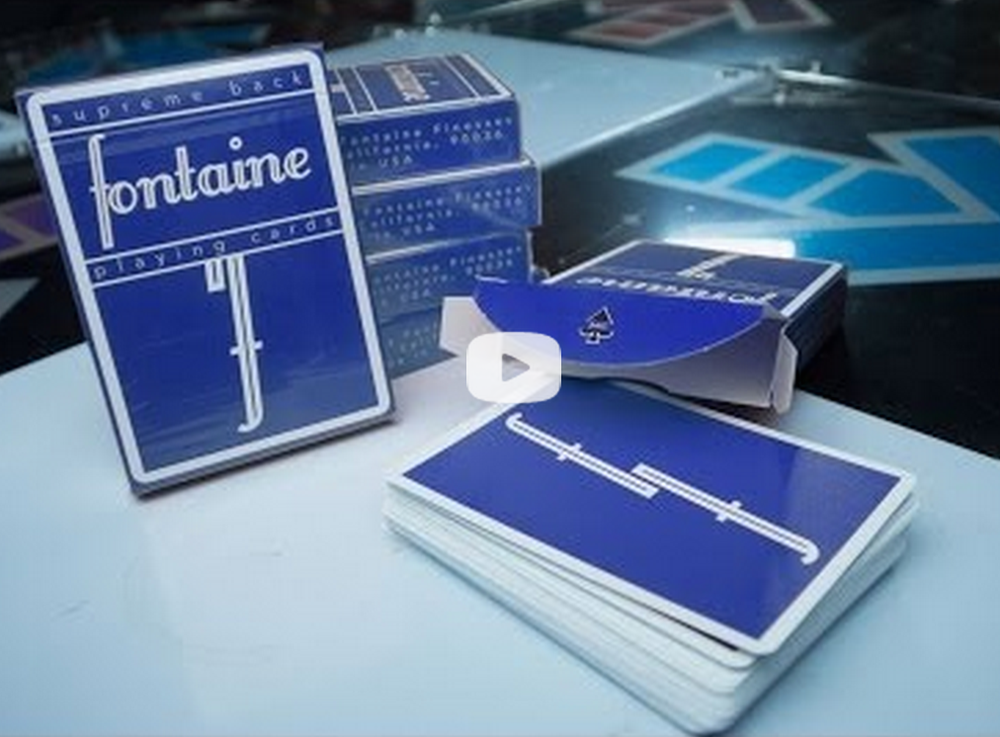 Blue Fontaines — FONTAINE CARDS